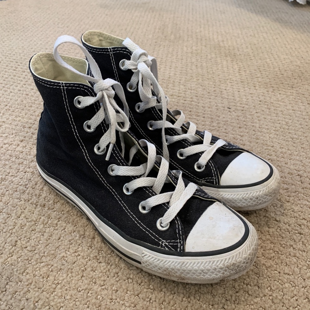 Black Converse High Tops